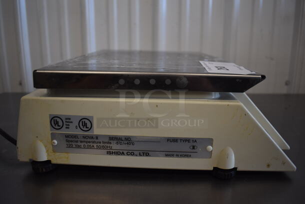 Ishida NOVA-II Metal Commercial Countertop Food Portioning Scale. 120 Volts, 1 Phase. 14x16x5. Tested and Working! - Image 7 of 7
