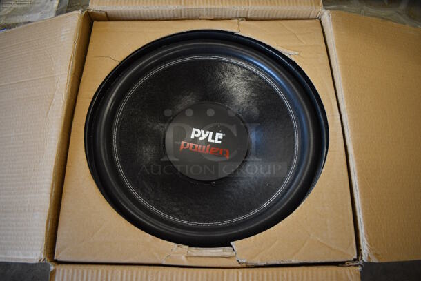 BRAND NEW SCRATCH AND DENT! Pyle Power PLPW15D 15" Subwoofer. 15.5x15.5x6 - Image 1 of 9