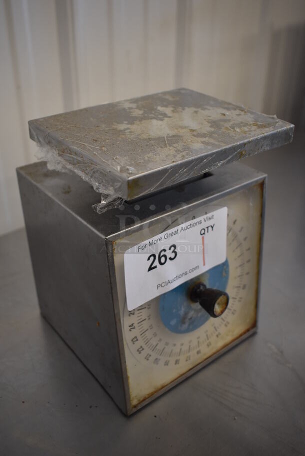 Edlund Metal Countertop Food Portioning Scale. 7x7x8 - Image 3 of 4
