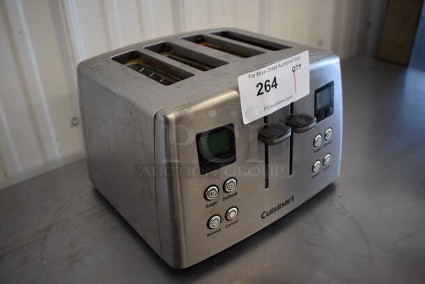 Cuisinart RBT-875PC Metal Countertop 4 Slot Toaster. 120 Volts, 1 Phase. 11x11x8 - Image 2 of 5