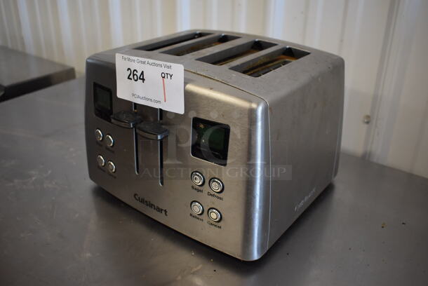 Cuisinart RBT-875PC Metal Countertop 4 Slot Toaster. 120 Volts, 1 Phase. 11x11x8 - Image 3 of 5