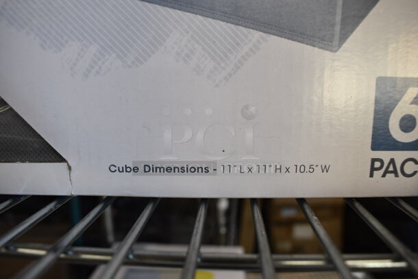 BRAND NEW IN BOX! 6 Sorbus Gray Collapsible Storage Cubes. 11x11x10.5 - Image 4 of 4