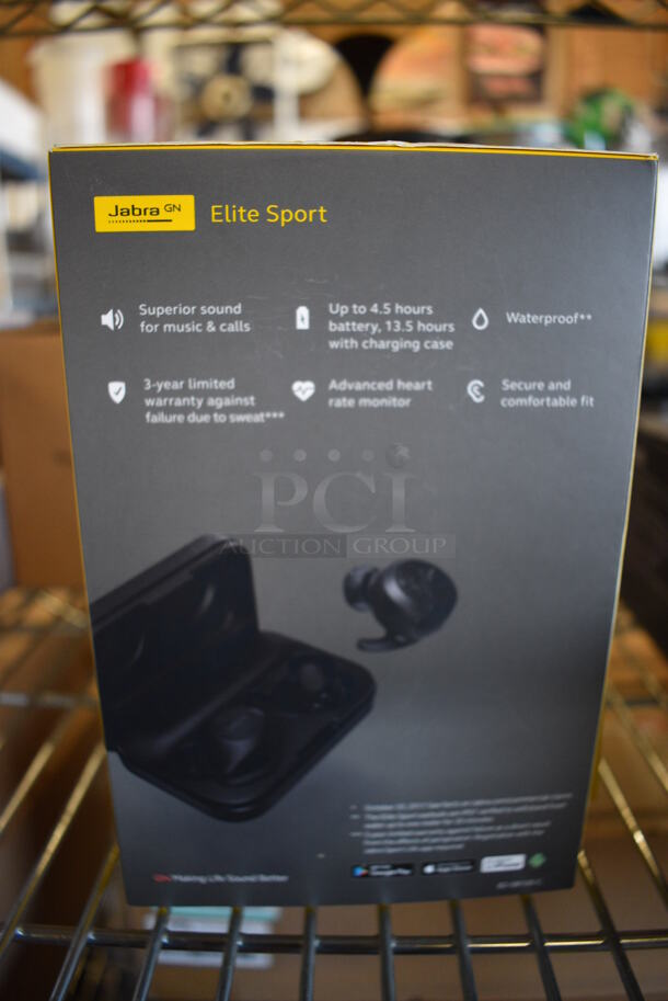BRAND NEW SCRATCH AND DENT! Jabra GN Elite Sport Ear Buds - Image 3 of 3