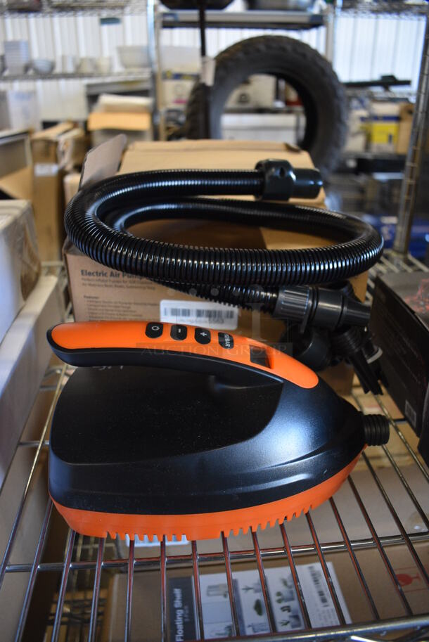 BRAND NEW SCRATCH AND DENT! SereneLife SLPUMP25 Electric Air Pump Compressor. 5x10x6 - Image 1 of 5