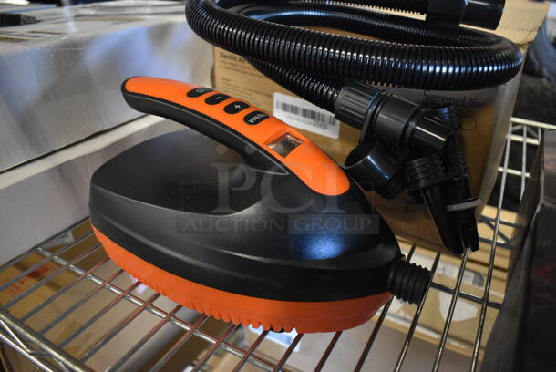 BRAND NEW SCRATCH AND DENT! SereneLife SLPUMP25 Electric Air Pump Compressor. 5x10x6 - Image 3 of 5