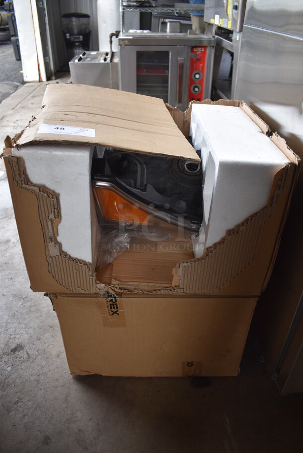 2 IN ORIGINAL BOX! UFR014-50B2 Headlights. 16.5x19x9. 2 Times Your Bid! - Image 3 of 5