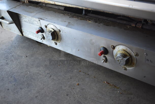 Keating 36BFLD MiraClean Stainless Steel Commercial Countertop Natural Gas Powered Chrome Top Flat Top Griddle. 37x32x17 - Image 4 of 8