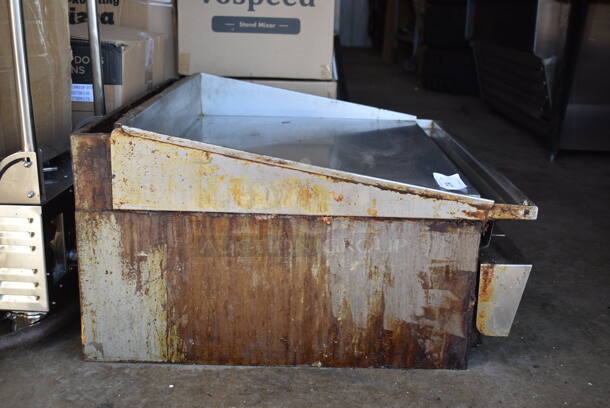 Keating 36BFLD MiraClean Stainless Steel Commercial Countertop Natural Gas Powered Chrome Top Flat Top Griddle. 37x32x17 - Image 5 of 8