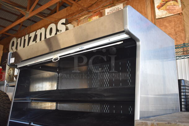 Structural Concepts Oasis CO5978R Stainless Steel Commercial Open Grab N Go Merchandiser on Commercial Casters. 115/230 Volts, 1 Phase. 59x34x81 - Image 3 of 9