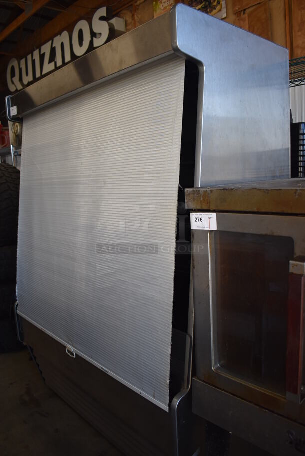 Structural Concepts Oasis CO5978R Stainless Steel Commercial Open Grab N Go Merchandiser on Commercial Casters. 115/230 Volts, 1 Phase. 59x34x81 - Image 5 of 9