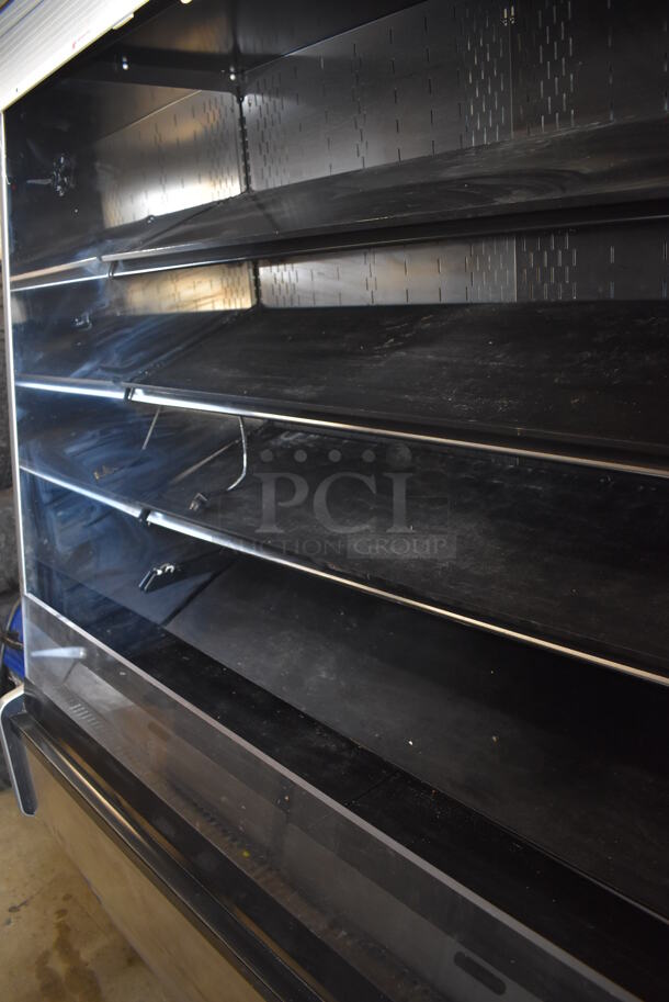 Structural Concepts Oasis CO5978R Stainless Steel Commercial Open Grab N Go Merchandiser on Commercial Casters. 115/230 Volts, 1 Phase. 59x34x81 - Image 8 of 9