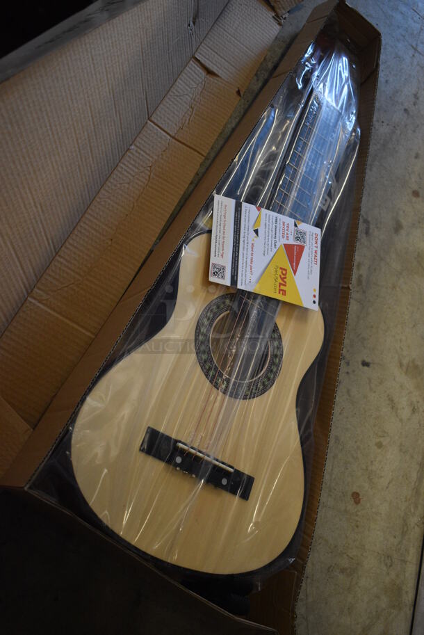 BRAND NEW SCRATCH AND DENT! Pyle PGAKT30 Beginner 30" Acoustic Guitar. 11x2.5x31 - Image 2 of 5