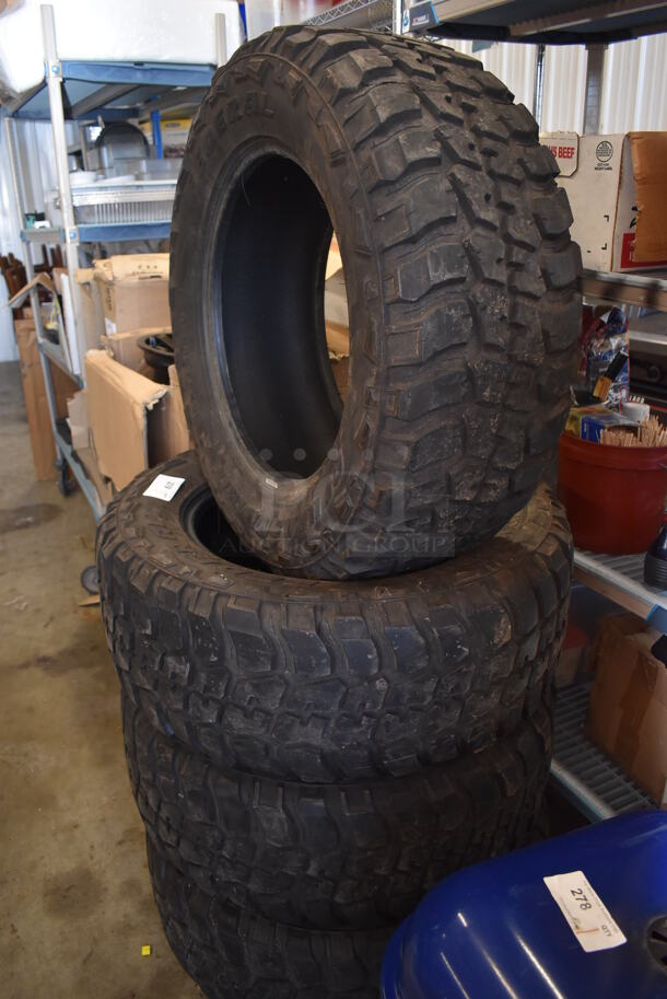 4 Federal Tires. 35x12.50R20 LT 121Q 10PR/LR E. 34x12x34. 4 Times Your Bid! - Image 8 of 8