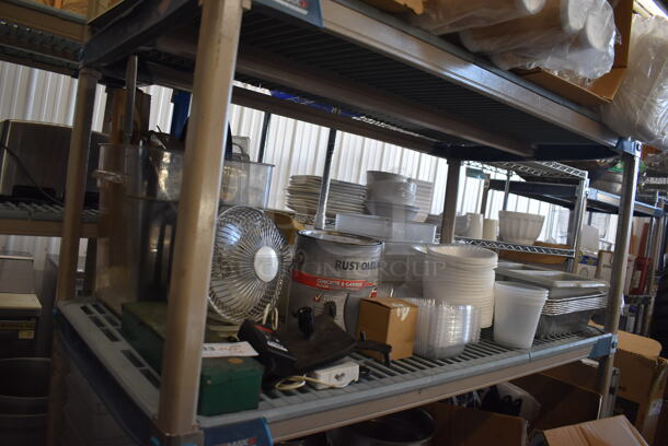 ALL ONE MONEY! Tier Lot of Various Paper Products and Fan - Image 2 of 6