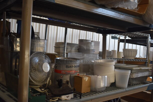 ALL ONE MONEY! Tier Lot of Various Paper Products and Fan - Image 5 of 6