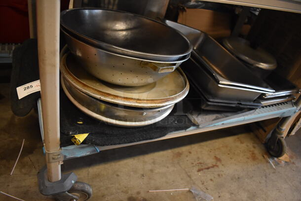 ALL ONE MONEY! Tier Lot of Various Items Including Metal Colander and Bins - Image 5 of 5