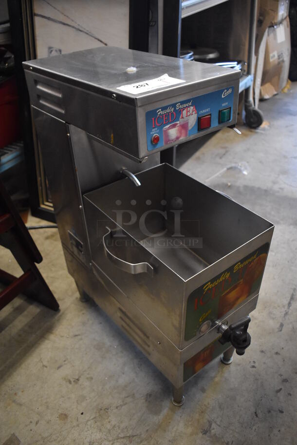 Curtis PTT-3-10 Stainless Steel Commercial Countertop Iced Tea Machine w/ Beverage Holder Dispenser. No Lid. 120 Volts, 1 Phase. 13x22x29 - Image 2 of 7