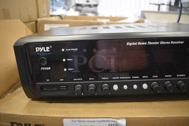 BRAND NEW SCRATCH AND DENT! Pyle PT390AU Digital Home Theater Stereo Receiver. 17x12x6 - Image 2 of 10