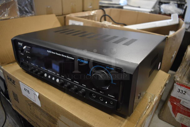 BRAND NEW SCRATCH AND DENT! Pyle PT390AU Digital Home Theater Stereo Receiver. 17x12x6 - Image 4 of 10
