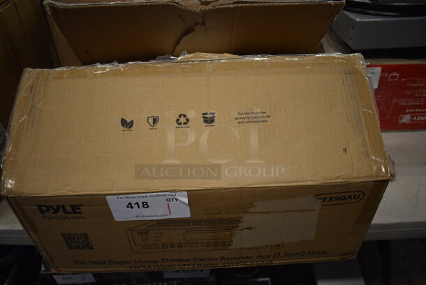 BRAND NEW SCRATCH AND DENT! Pyle PT390AU Digital Home Theater Stereo Receiver. 17x12x6 - Image 8 of 10