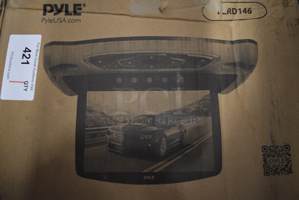 BRAND NEW SCRATCH AND DENT! Pyle PLRD146 Vehicle Flip Down Display Screen Roof Mount Monitor