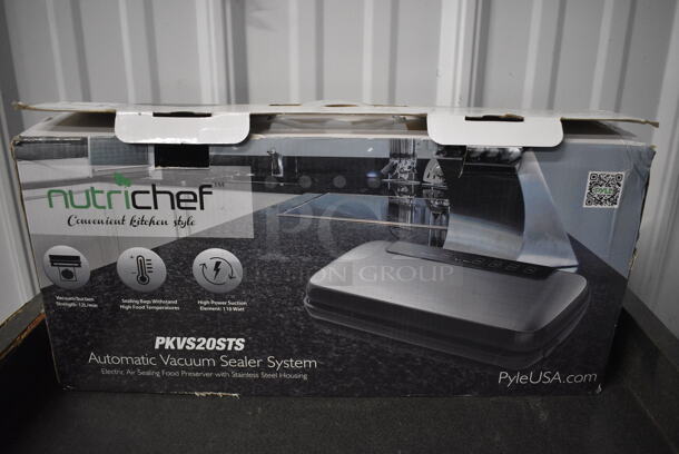 BRAND NEW SCRATCH AND DENT! NutriChef PKVS20STS Automatic Vacuum Sealer System