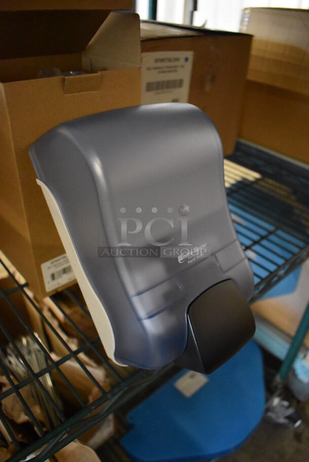 7 Boxes of 6 BRAND NEW IN BOX! SF900TBLENV Enviro-Master Poly Wall Mount Hand Soap Dispensers. 5.5x4.5x9. 7 Times Your Bid! - Image 2 of 4