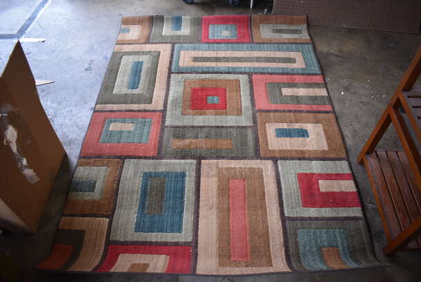 Multi Colored Rug. 60x84 - Image 1 of 5