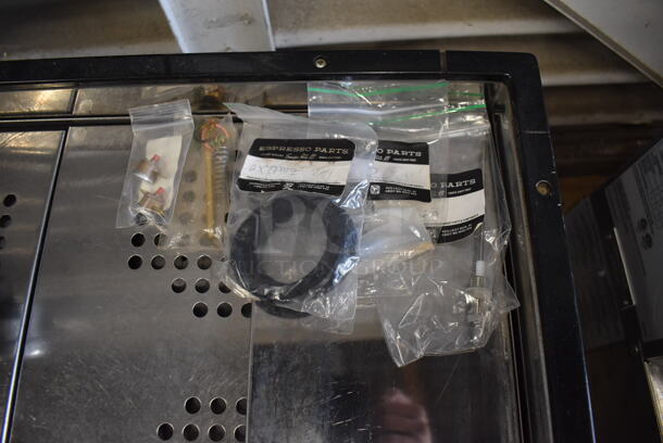 La Marzocco Linea 3EE Stainless Steel Commercial Countertop 3 Group Espresso Machine w/ 5 Portafilters and 2 Steam Wands. 208/240 Volts, 1 Phase. 37x23x21 - Image 8 of 12