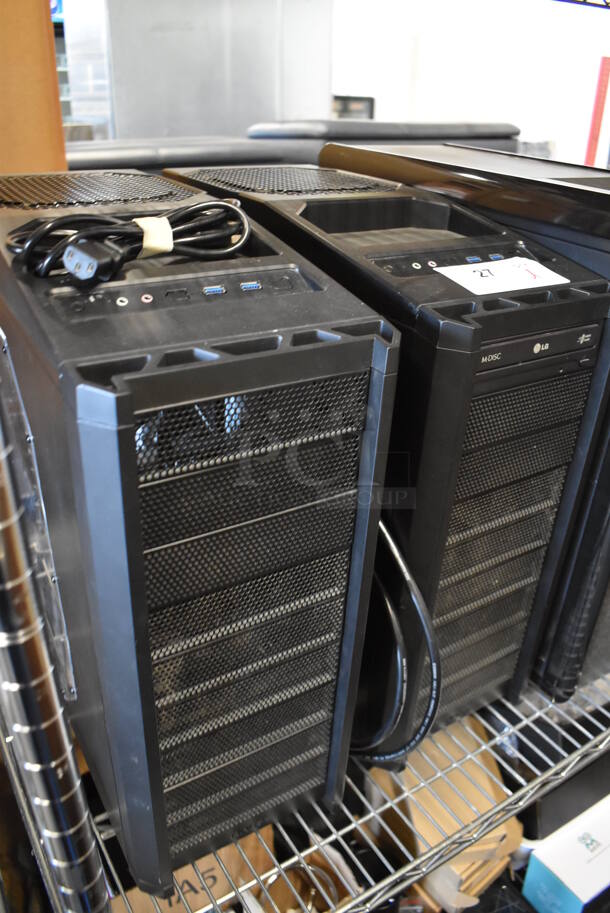 2 CUSTOM BUILT Gaming Computer Towers w/ Intel Core i7-7700k CPU @ 4.20GHz Processor, 32 GB RAM and Windows 10 Pro.. Units Were In Working Condition When Establishment Closed. 2 Times Your Bid! - Image 3 of 11
