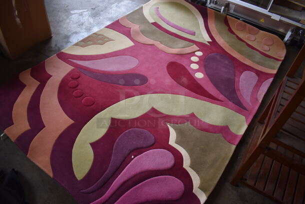 Multi Colored Rug. 72x105 - Image 2 of 7