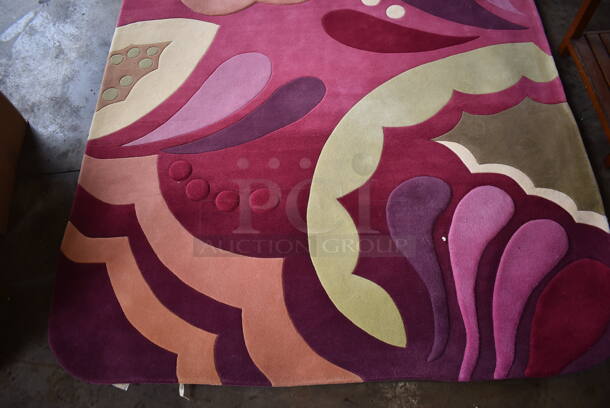 Multi Colored Rug. 72x105 - Image 3 of 7