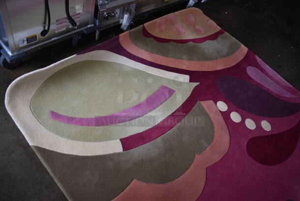 Multi Colored Rug. 72x105 - Image 7 of 7