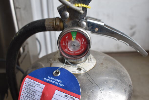 Kitchen One Wet Chemical Fire Extinguisher - Must Pick Up Will Not Ship 8x7x22 - Image 5 of 5
