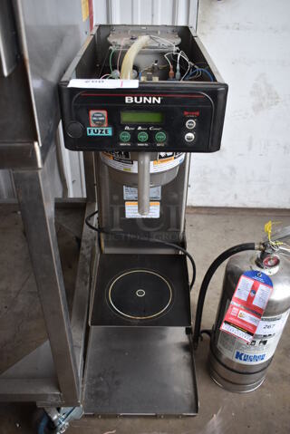 Bunn ITCB-DV Stainless Steel Commercial Countertop Iced Tea Machine w/ Poly Brew Basket. 120 Volts, 1 Phase. 12x24x35