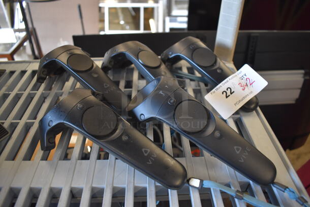 5 HTC Controllers for VR Headset. 5 Times Your Bid! - Image 1 of 5