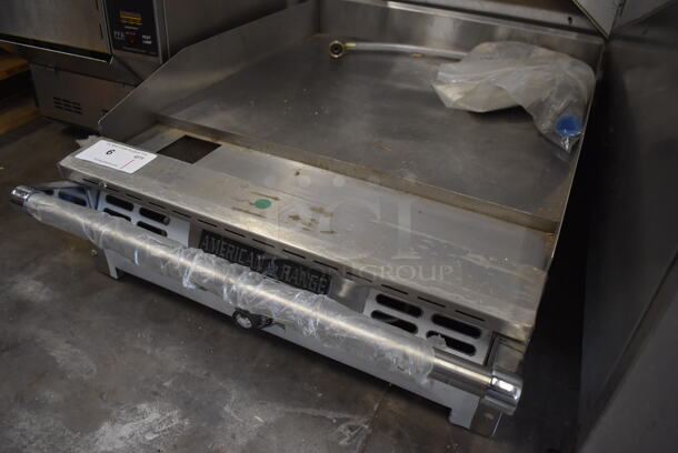 American Range Stainless Steel Commercial Countertop Natural Gas Powered Flat Top Griddle. 24x32x11 - Image 5 of 5