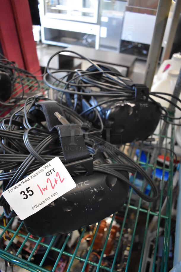 2 HTC VR Headset. 9x12x6. 2 Times Your Bid! - Image 3 of 4
