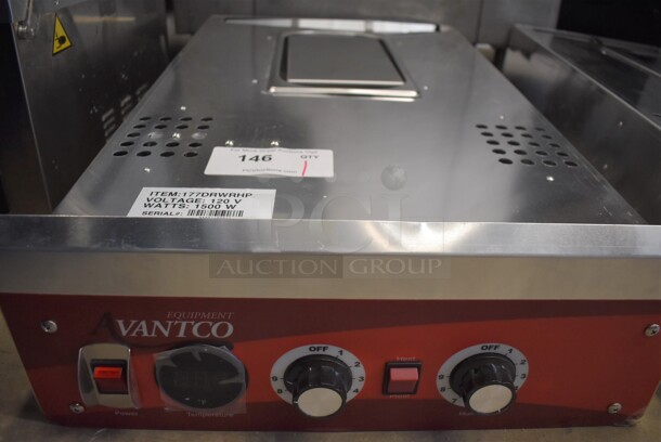 BRAND NEW SCRATCH AND DENT! Avantco 177DRWRHP Holding / Proofing Control Drawer Assembly For Warming Cabinet. 120 Volts, 1 Phase. 18x30x8. Tested and Powers On