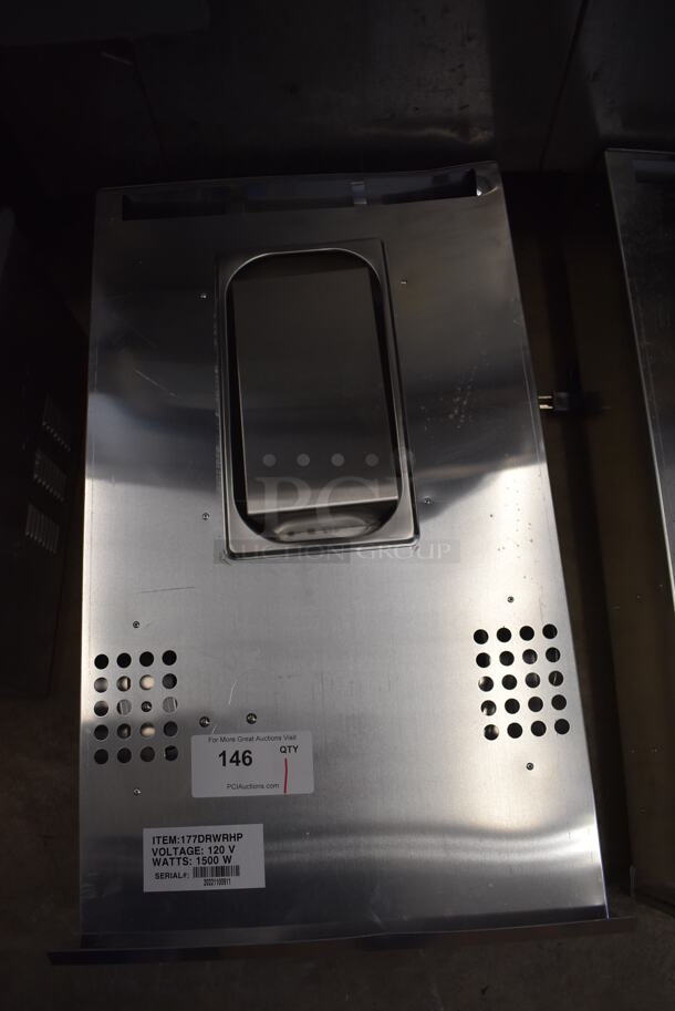 BRAND NEW SCRATCH AND DENT! Avantco 177DRWRHP Holding / Proofing Control Drawer Assembly For Warming Cabinet. 120 Volts, 1 Phase. 18x30x8. Tested and Powers On - Image 5 of 7