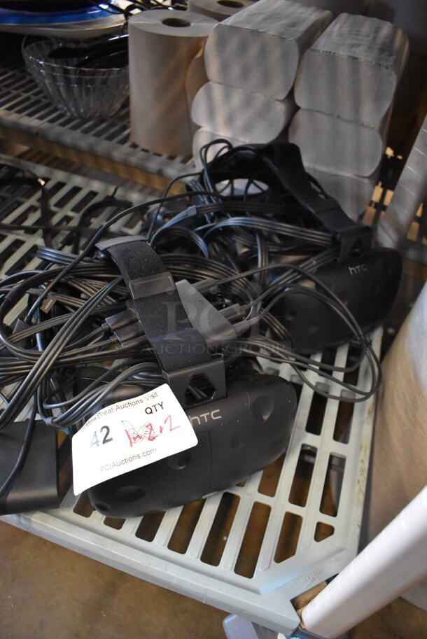 2 HTC VR Headset. 9x12x6. 2 Times Your Bid! - Image 5 of 6