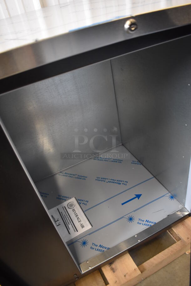 BRAND NEW SCRATCH AND DENT! Beverage Air DD94HC-1-B-144 Stainless Steel Commercial Direct Draw Kegerator w/ 2 Beer Towers. Stock Picture Used As Gallery. 115 Volts, 1 Phase. 95x28.5x37.5. Tested and Working! - Image 4 of 11