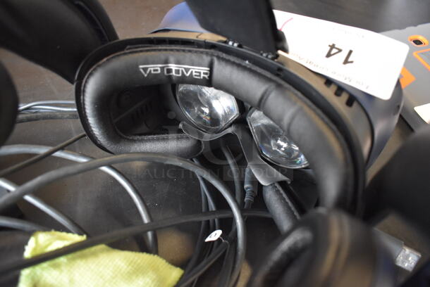 HTC VIVE Pro Virtual Reality Headset w/ 2 Controllers and 2 Base Units. Barely Used. - Image 4 of 9