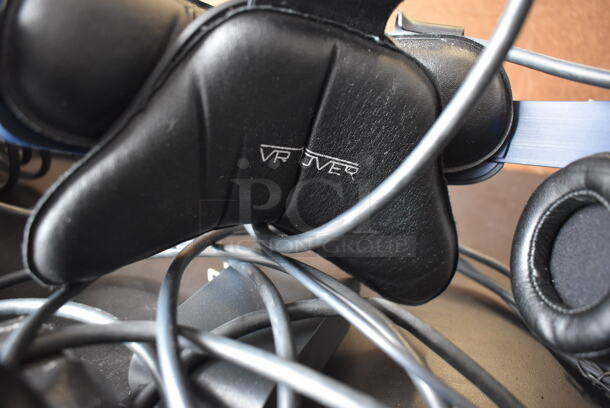 HTC VIVE Pro Virtual Reality Headset w/ 2 Controllers and 2 Base Units. Barely Used. - Image 5 of 9