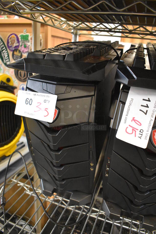 MSI Gaming Desktop Aegis 3 Plus Intel Core i7 8th Gen 8700 (3.20 GHz) 16 GB DDR4 2 TB HDD 256 GB PCIe NVMe SSD NVIDIA GeForce GTX 1070 Ti Windows 10 Home 64-Bit w/ Keyboard, Mouse and Metal Bracket. - Image 5 of 5