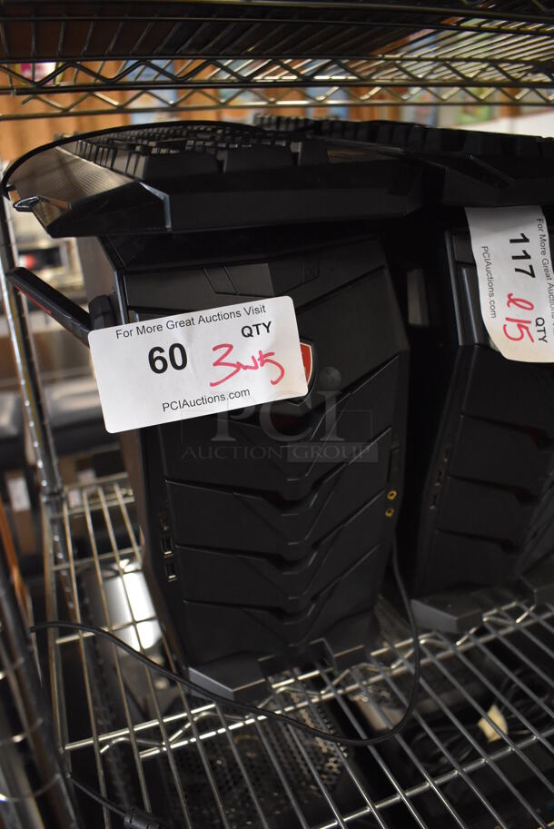 MSI Gaming Desktop Aegis 3 Plus Intel Core i7 8th Gen 8700 (3.20 GHz) 16 GB DDR4 2 TB HDD 256 GB PCIe NVMe SSD NVIDIA GeForce GTX 1070 Ti Windows 10 Home 64-Bit w/ Keyboard, Mouse and Metal Bracket. - Image 3 of 5