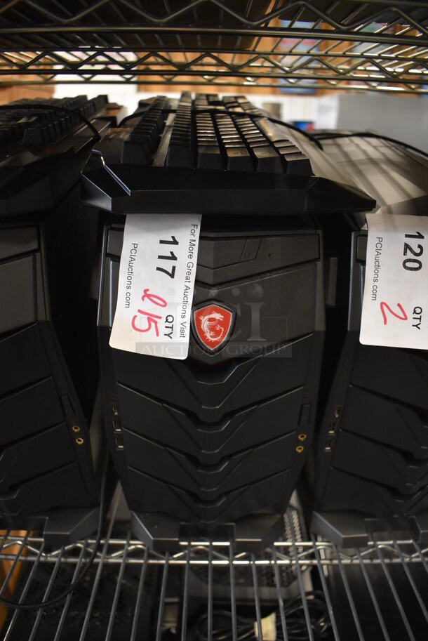 MSI Gaming Desktop Aegis 3 Plus Intel Core i7 8th Gen 8700 (3.20 GHz) 16 GB DDR4 2 TB HDD 256 GB PCIe NVMe SSD NVIDIA GeForce GTX 1070 Ti Windows 10 Home 64-Bit w/ Keyboard, Mouse and Metal Bracket. - Image 4 of 4