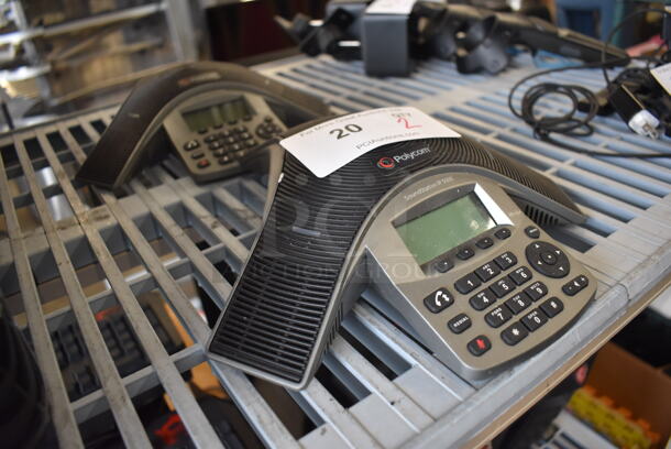 2 Polycom SoundStation IP 5000 Countertop Conferencing Speakers. 11x11x3. 2 Times Your Bid! - Image 2 of 4