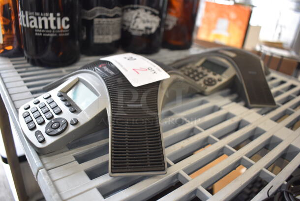 2 Polycom SoundStation IP 5000 Countertop Conferencing Speakers. 11x11x3. 2 Times Your Bid! - Image 3 of 4