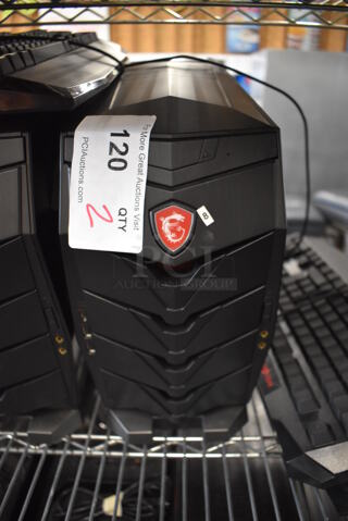 MSI Gaming Desktop Aegis 3 Plus Intel Core i7 8th Gen 8700 (3.20 GHz) 16 GB DDR4 2 TB HDD 256 GB PCIe NVMe SSD NVIDIA GeForce GTX 1070 Ti Windows 10 Home 64-Bit w/ Keyboard, Mouse and Metal Bracket.